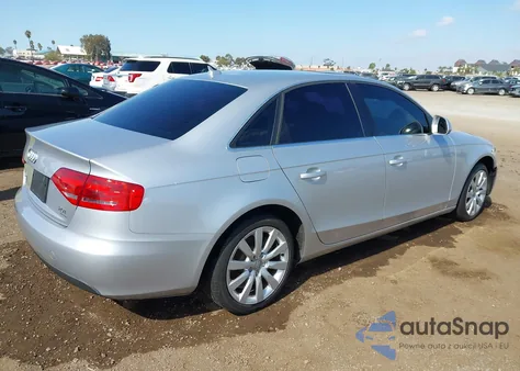 2009 Audi A4 2.0T Premium from USA, damaged, VIN WAUSF78K89N014781